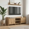 Meuble TV 130 x 33 x 47 cm Chêne artisanal Bois d'ingénierie 630246630246