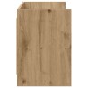 Meuble TV 130 x 33 x 47 cm Chêne artisanal Bois d'ingénierie 630246630246