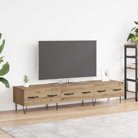 Meuble TV 150 x 36 x 30 cm chêne artisanal Bois d'ingénierie 630247630247