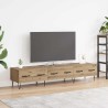 Meuble TV 150 x 36 x 30 cm chêne artisanal Bois d'ingénierie 630247630247