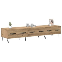 Meuble TV 150 x 36 x 30 cm chêne artisanal Bois d'ingénierie 630247630247