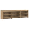 Meuble TV 168 x 33 x 47 cm Chêne artisanal Bois d'ingénierie 630250630250