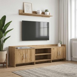 Meuble TV 168 x 33 x 47 cm Chêne artisanal Bois d'ingénierie 630251630251