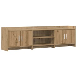 Meuble TV 168 x 33 x 47 cm Chêne artisanal Bois d'ingénierie 630251630251