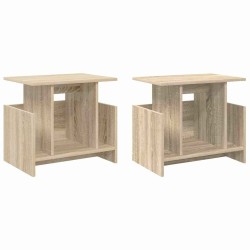 Meuble TV 2 pcs Chêne Sonoma 50 x 35 x 45 cm Bois d'ingénierie 630252630252