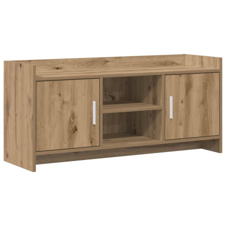 Meuble TV 102 x 33 x 47 cm Chêne artisanal Bois d'ingénierie 630254630254
