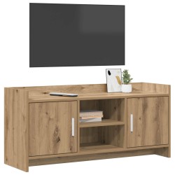 Meuble TV 102 x 33 x 47 cm Chêne artisanal Bois d'ingénierie 630254630254