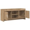 Meuble TV 102 x 33 x 47 cm Chêne artisanal Bois d'ingénierie 630254630254