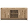 Meuble TV 102 x 33 x 47 cm Chêne artisanal Bois d'ingénierie 630254630254