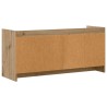 Meuble TV 102 x 33 x 47 cm Chêne artisanal Bois d'ingénierie 630254630254