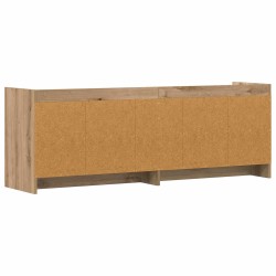 Meuble TV 135 x 33 x 47 cm Chêne artisanal Bois d'ingénierie 630264630264
