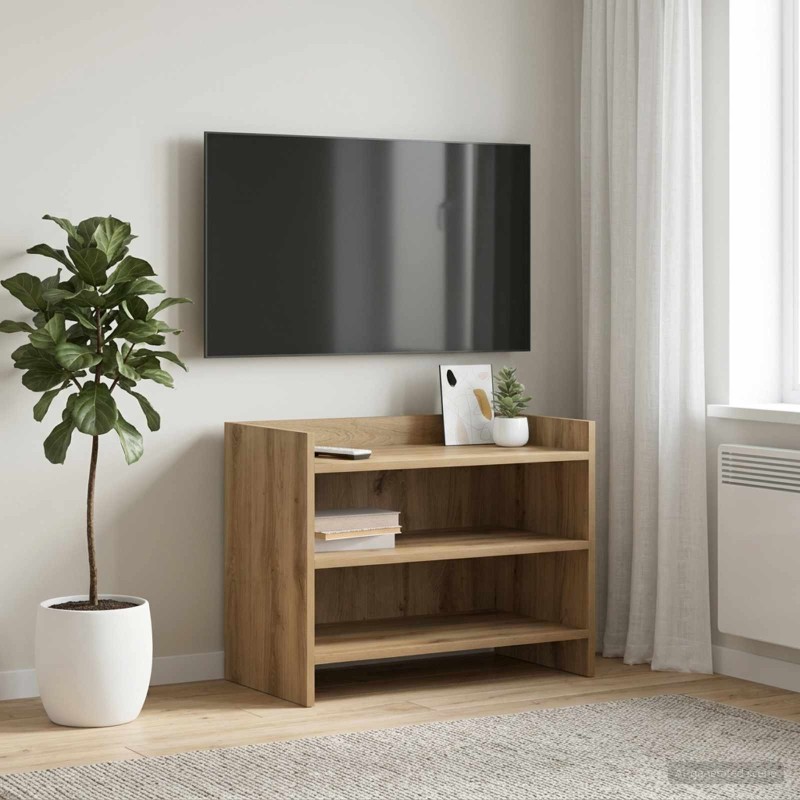 Meuble TV 60 x 33 x 47 cm Chêne artisanal Bois d'ingénierie 630265630265