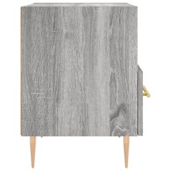 Table de chevet sonoma gris 40x35x47,5 cm bois d’ingénierie 630269630269