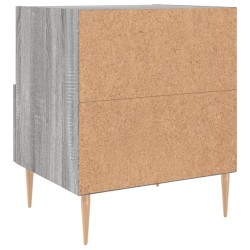 Table de chevet sonoma gris 40x35x47,5 cm bois d’ingénierie 630269630269