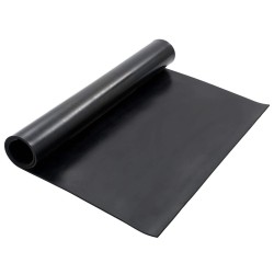 Tapis de sol Noir 1,2 x 2 m Caoutchouc 630270630270