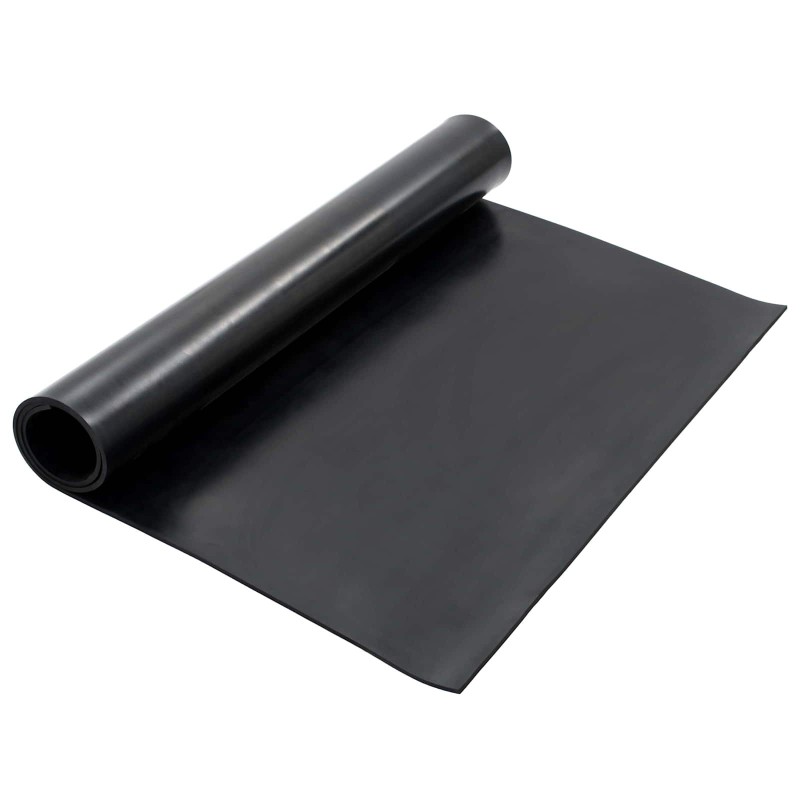 Tapis de sol Noir 1,2 x 2 m Caoutchouc 630270630270