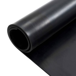 Tapis de sol Noir 1,2 x 2 m Caoutchouc 630270630270