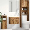 Meuble sous-vasque de salle de bain en bois ancien 60 x 38,5 x 46 cm bois d'ingénierie 630281630281