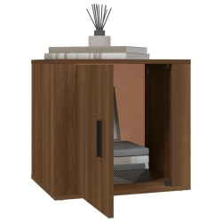 Tables de chevet 2 pcs Chêne marron 50x39x47 cm 630284630284