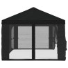 Housse de tonnelle avec murs latéraux Noir 600,5 x 300,5 cm 630290630290