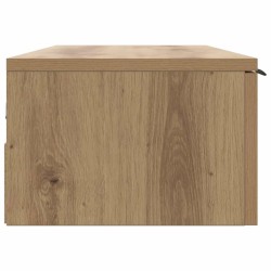 Armoire murale chêne artisanal 102x30x20 cm bois d'ingénierie 630293630293