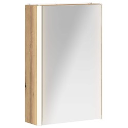 Armoire Miroir de Salle de Bain Chêne artisan 33 x 11,5 x 50 cm 630296630296