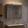 Armoire Miroir de Salle de Bain Chêne artisan 70 x 14,5 x 70 cm 630297630297