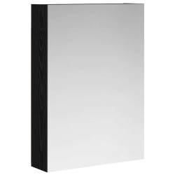 Armoire Miroir de Salle de Bain Chêne noir 50 x 14,5 x 70 cm 630298630298
