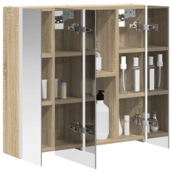 Armoire Miroir de Salle de Bain Chêne Sonoma 630301630301