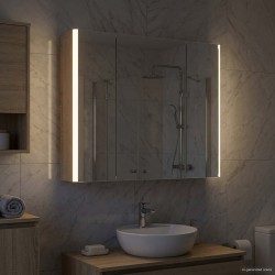 Armoire Miroir de Salle de Bain Chêne Sonoma 630301630301