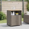 Armoire Gris 70 x 50 x 87 cm Polyester et Roly Ratten 630307630307