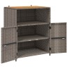 Armoire Gris 70 x 50 x 87 cm Polyester et Roly Ratten 630307630307