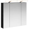Armoire Miroir de Salle de Bain Chêne noir 80 x 14.5 x 70 cm 630311630311