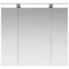 Armoire Miroir de Salle de Bain Chêne noir 80 x 14.5 x 70 cm 630311630311
