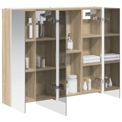 Armoire Miroir de Salle de Bain Chêne Sonoma 630312630312