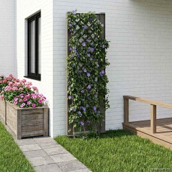Trellis avec pique Gris 43 x 6 x 165 cm PP 630318630318