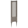 Trellis avec pique Gris 43 x 6 x 165 cm PP 630318630318