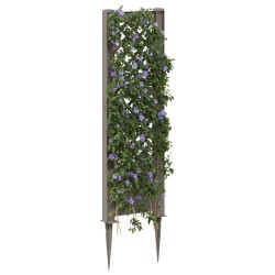 Trellis avec pique Gris 43 x 6 x 165 cm PP 630318630318