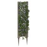 Trellis avec pique Gris 43 x 6 x 165 cm PP 630318630318