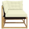 Unité de canapé sectionnel Blanc 162,5 x 83 x 73 cm 630321630321