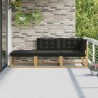 Unité de canapé sectionnel Blanc 241,5 x 83 x 73 cm 630322630322