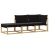 Unité de canapé sectionnel Blanc 241,5 x 83 x 73 cm 630322630322