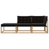 Unité de canapé sectionnel Blanc 241,5 x 83 x 73 cm 630322630322