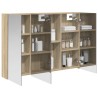 Armoire Miroir de Salle de Bain Chêne Sonoma 100 x 14,5 x 70 cm 630327630327