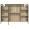 Armoire Miroir de Salle de Bain Chêne Sonoma 100 x 14,5 x 70 cm 630327630327