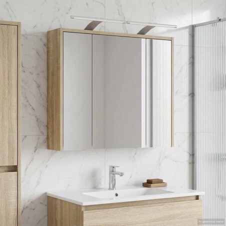 Armoire Miroir de Salle de Bain Chêne Sonoma 630329630329