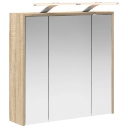 Armoire Miroir de Salle de Bain Chêne Sonoma 630329630329