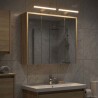 Armoire Miroir de Salle de Bain Chêne Sonoma 630329630329