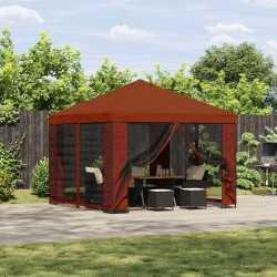 Abri de jardin avec parois 3 x 3 m Terre cuite 630331630331