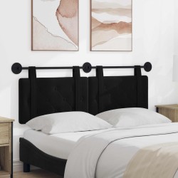 Tête de lit suspendue Noir Velours 630333630333
